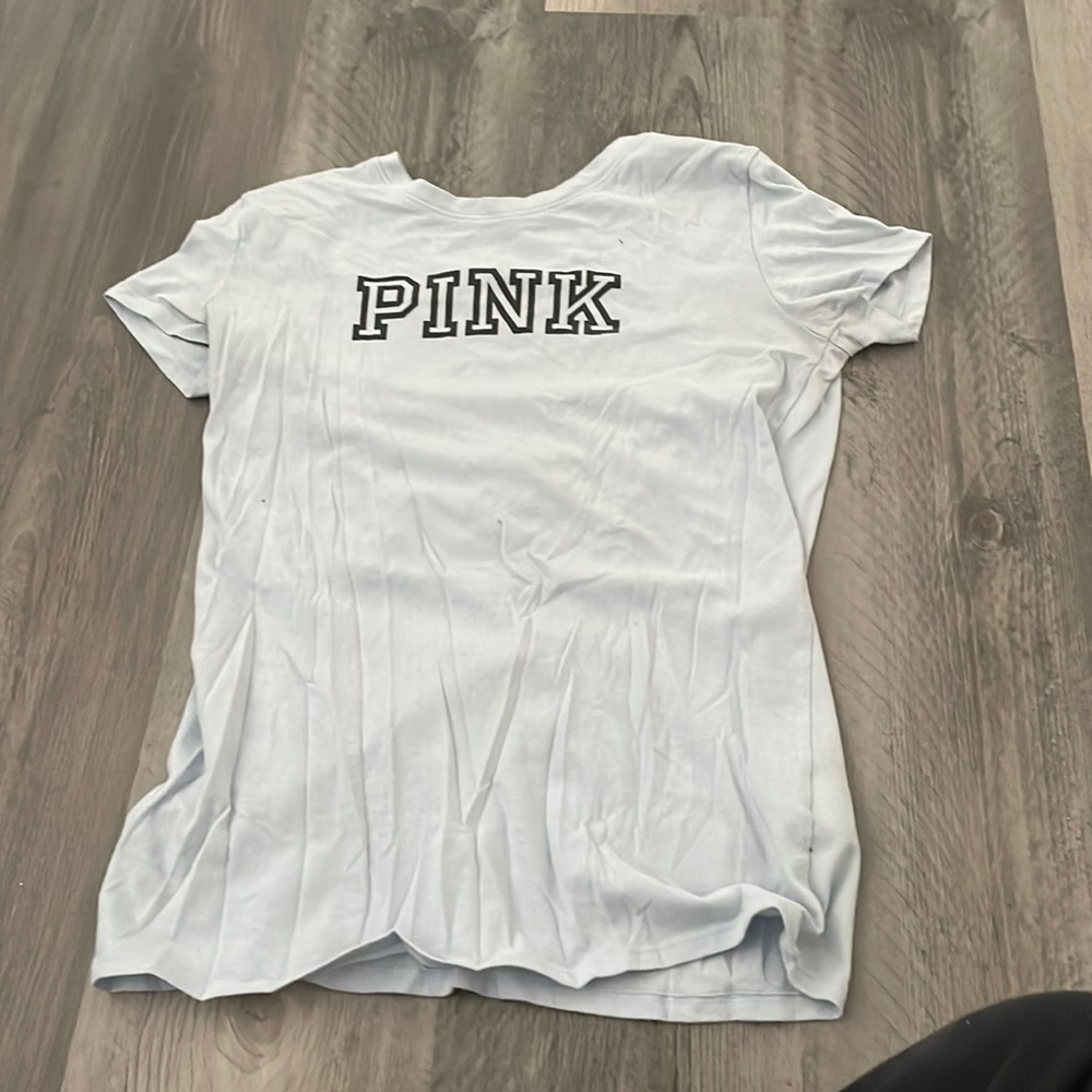 light blue PINK shirt